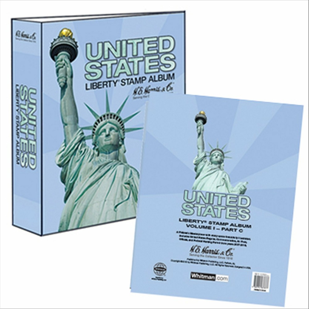 HE Harris USA LIBERTY 1 STAMP ALBUM Part C 2007-2016 TRADITIONAL BINDER & PAGES