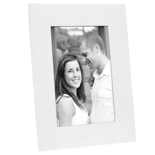 White Paper Easel Frames For 4x6 25 Pack (Same Shipping Any Qty)