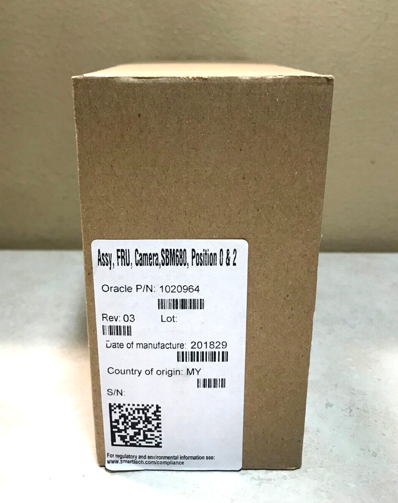 SMART Assy, FRU, Camera, SBM680, Position 0 & 2