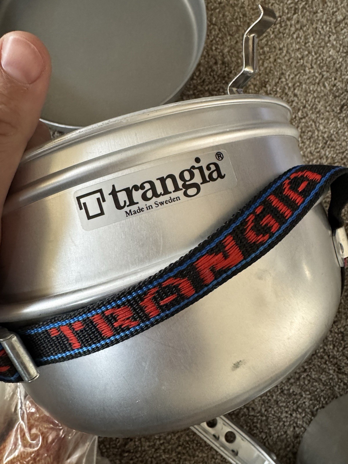 Trangia Cookware Set Camping Pots Alcohol Stove Accessories Made in Sweden 7 pcs