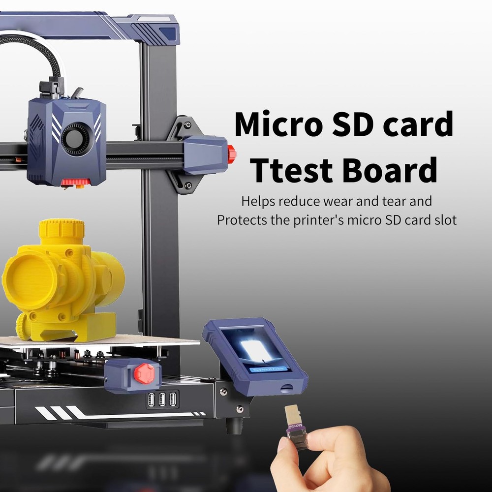 Micro SD Card Extension Board 3D Printer External Car purple