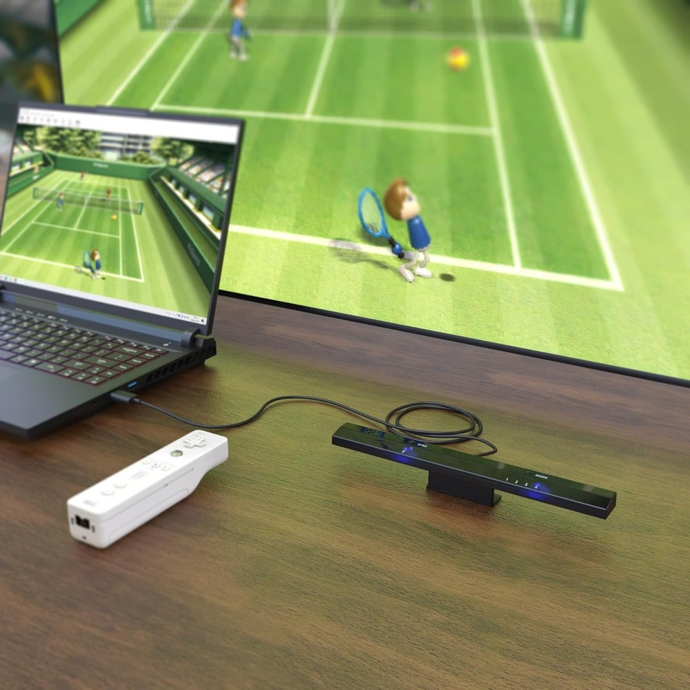 Wireless Sensor Dolphinbar for PC USB Wii Remote Adapter Used on PC Windows