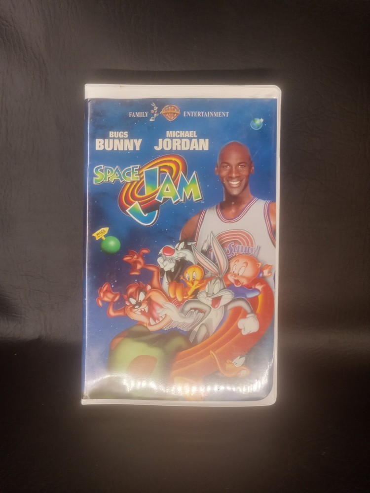 Space Jam VHS Clamshell Michael Jordan Bugs Bunny 1997