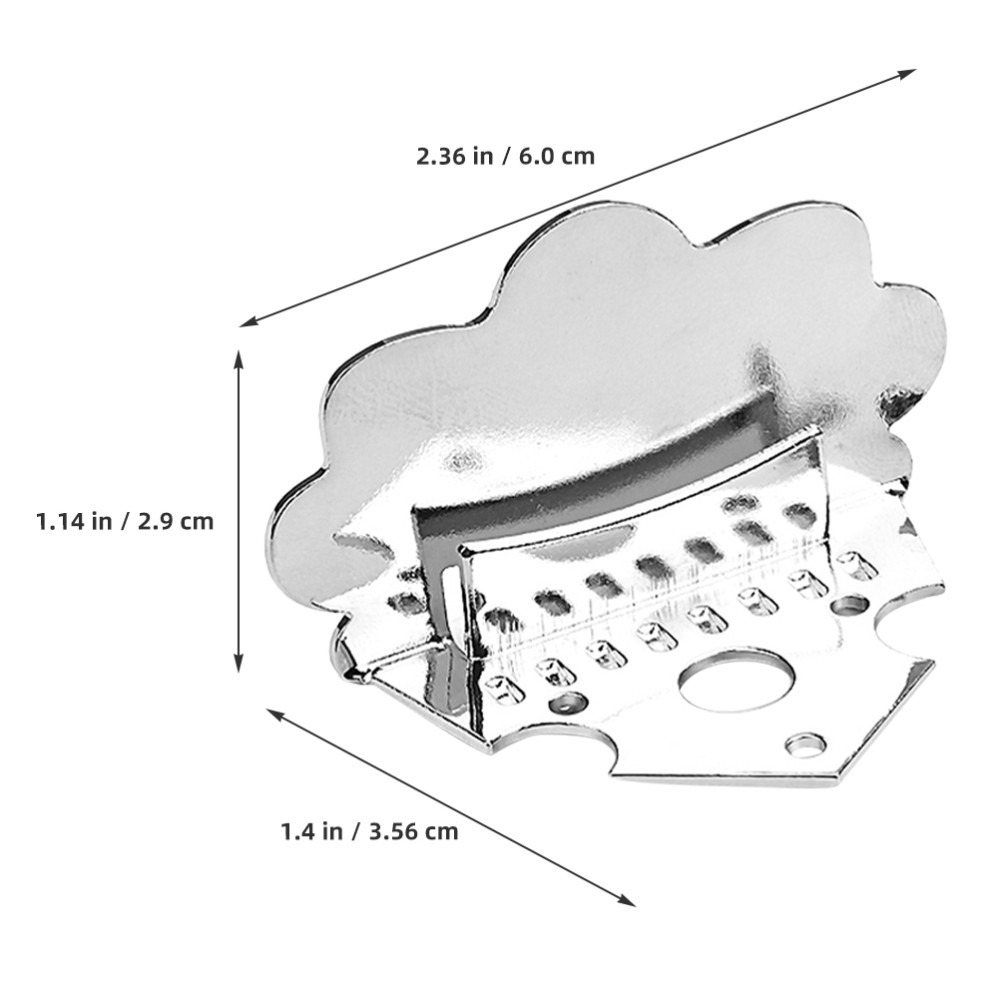 Cloud-shaped Tailpiece Instrument Parts and Accessories Mandolin Replacement