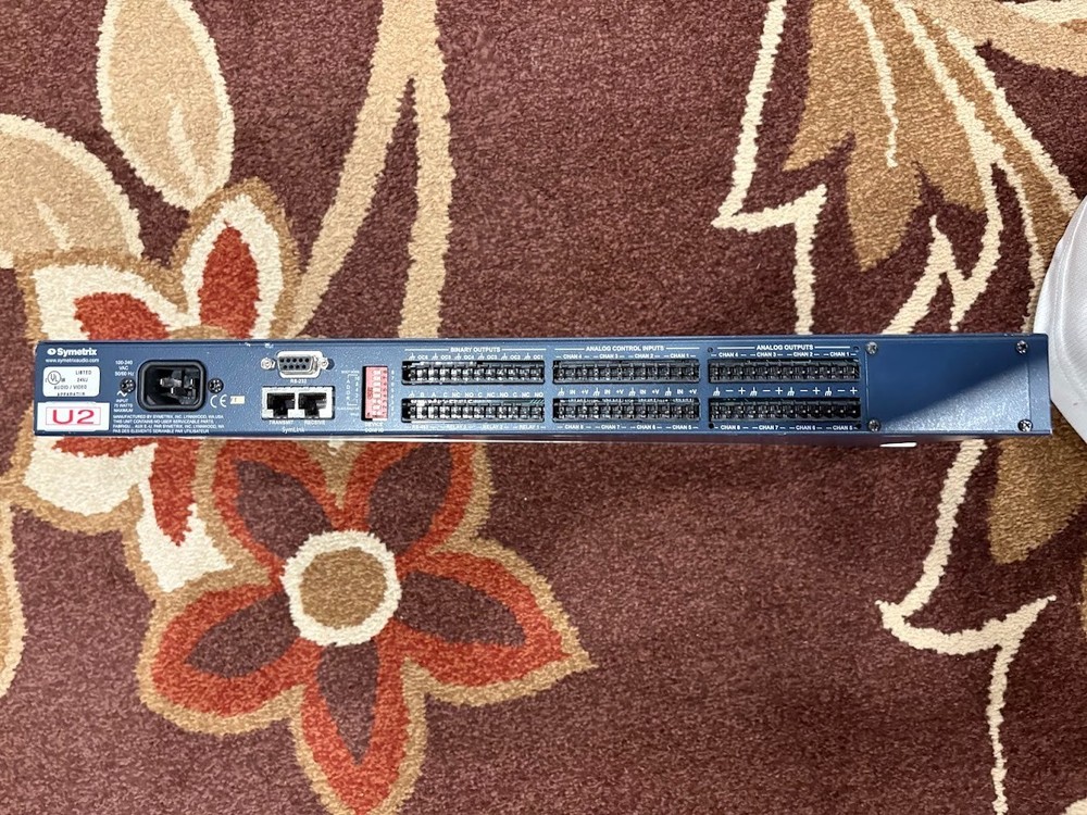 Symetrix Audio Symnet 8out DSP - Rack mounted Digital Signal Processor Unit