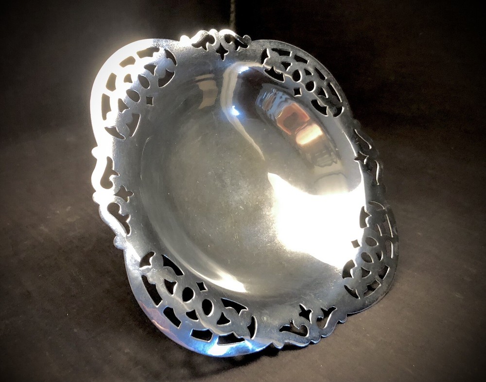 Silver Plated Dish, By B.S.C