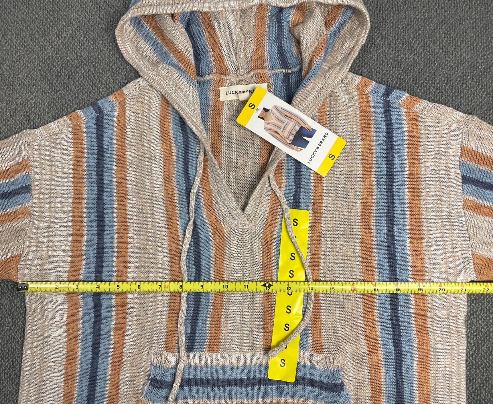 Lucky Brand Women's Baja Sweater Hoodie Lot of 2 Pick Your Size NWT