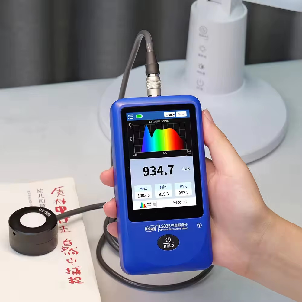 Multi-Parameter Spectral Illuminance Meter CRI meter CCT Lux Tester Spectrometer