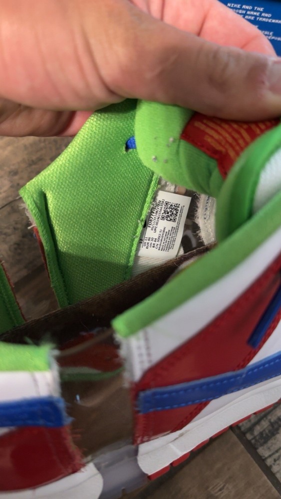 Nike SB e-bay Dunk Low Multi-Color US Size 12