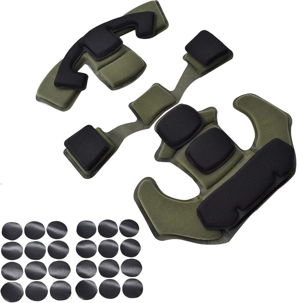 Internal Memory Foam Pads Helmet Lining Tactical Airsoft Helmet Padding kit Repl