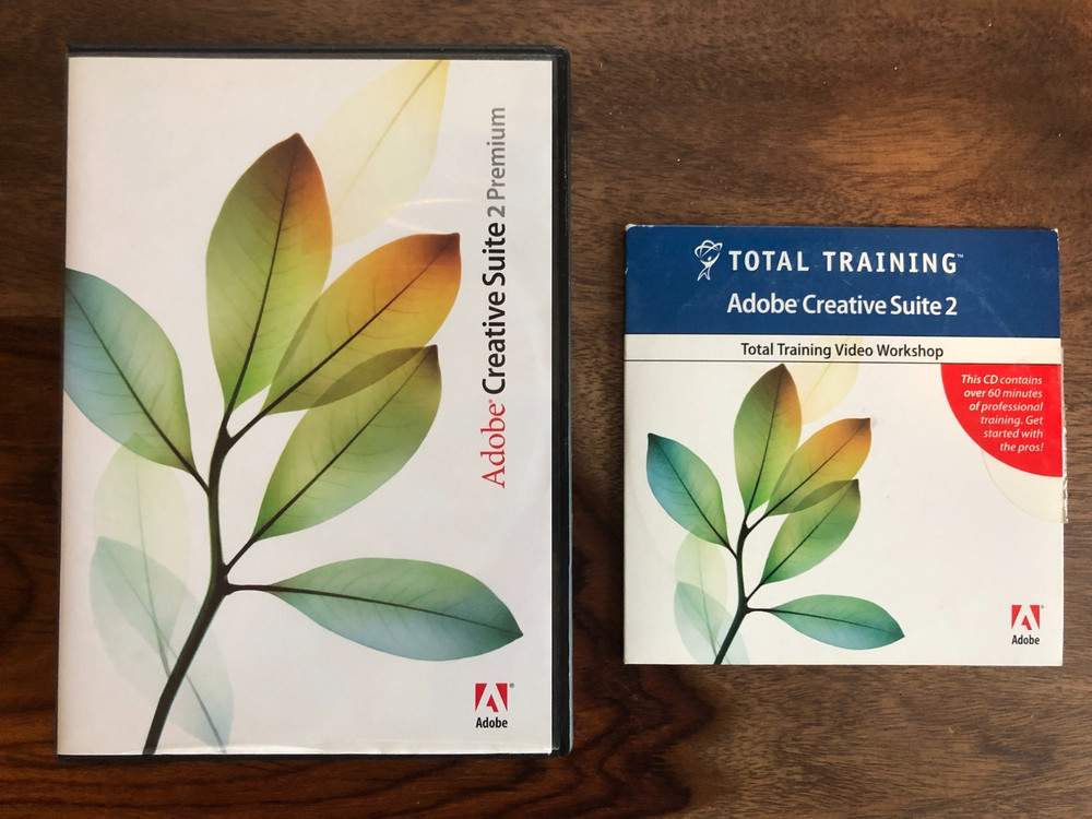 Adobe Creative Suite 2 Premium for Macintosh 6 Discs, w/Serial Number & Training
