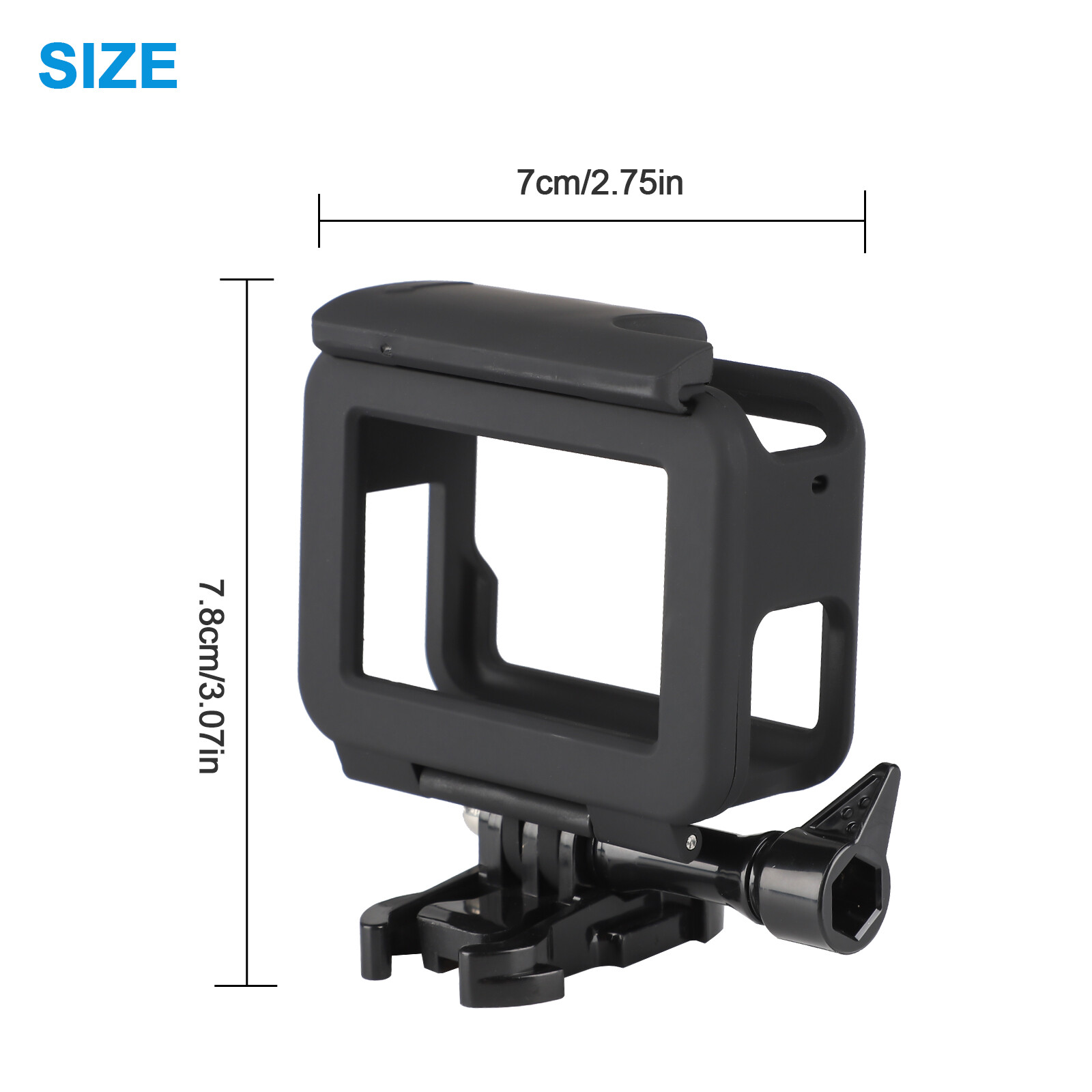 Frame For GoPro HERO 5/6/7Black Mount Housing Border Protective Shell Case Cover