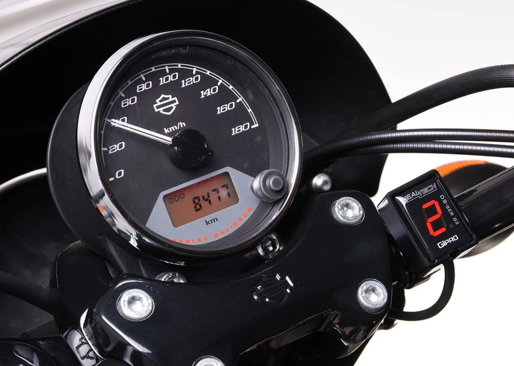 Healtech Gear Position Indicator for Ducati Monster 1200 R &E4 ALL RED