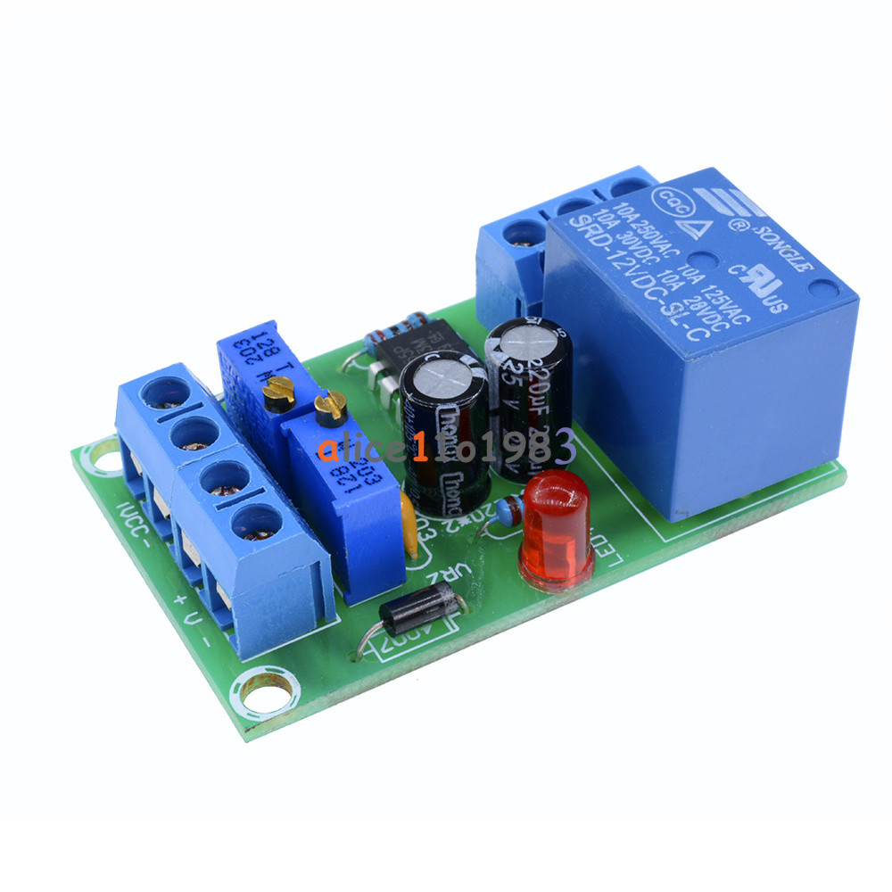 12V Smart Charger Power Control Board Storage Battery Charging Controller Module