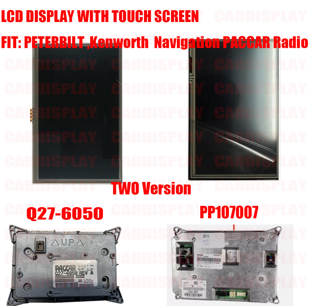 Replacement Navigation Radio Display Touch SCREEN KENWORTH PETERBILT 389 579 386