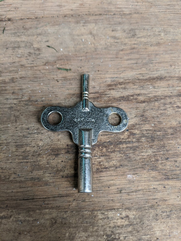 Taylor 669 Double Sided Clock Winding Key.