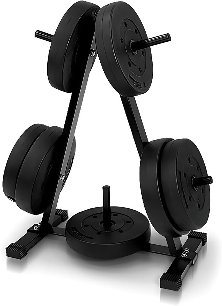 Amber Ultimate Gym Storage Solution: 2 Plate Weight Rack - Organize