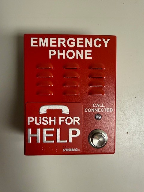 Viking Electronics E-1600-IP Intercom Sub Station MISSING MOUNTING PLATE