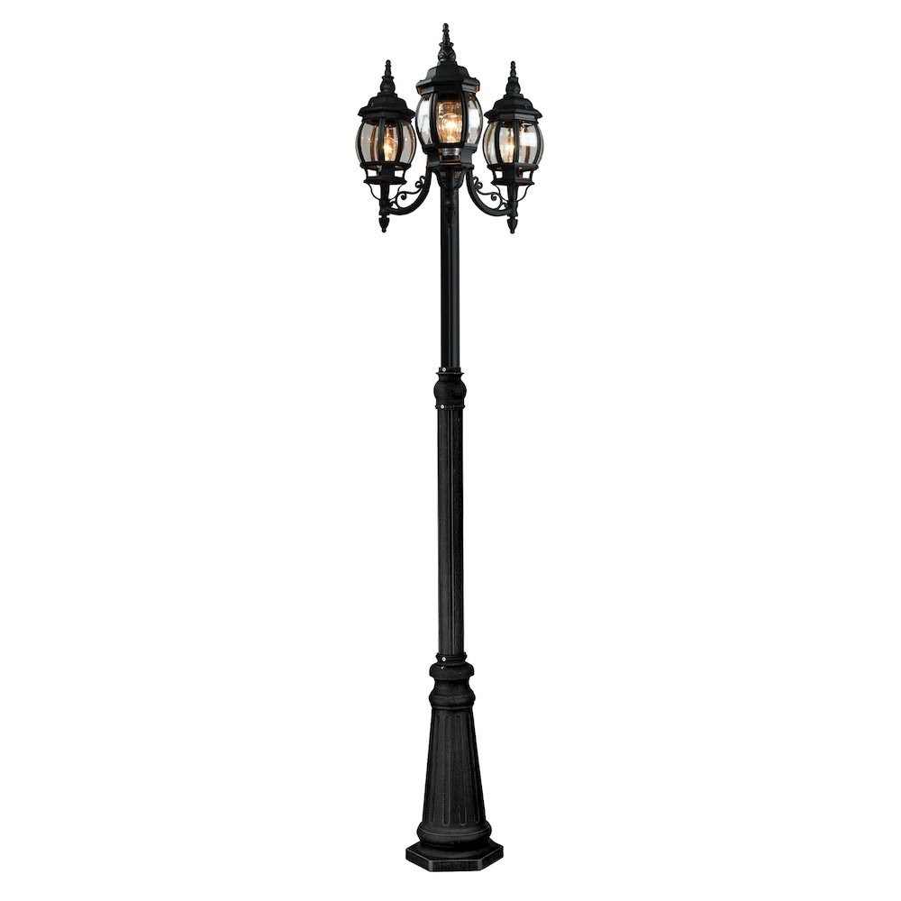 Classico 3Light Outdoor Lantern and Post