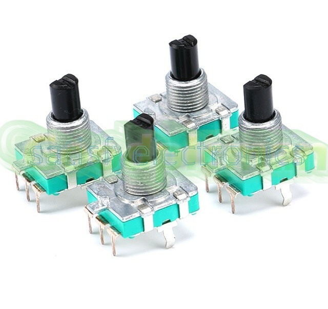 2PCS EC16 E16 Audio /digital encoder/ 360 rotating 3Pin Handle length:15mm