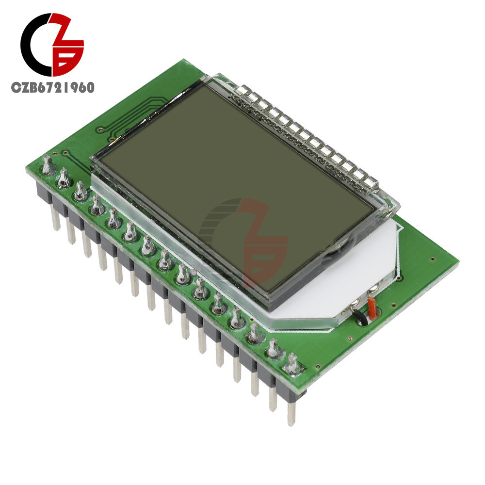 PLL LCD Digital 87-108MHZ FM Radio Receiver Module Wireless Microphone Stereo