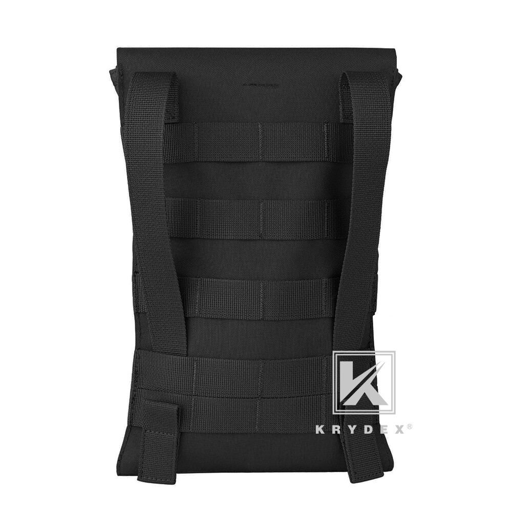 KRYDEX Tactical Hydration Carrier Pack MOLLE Pack Modular 1.5L Water Bladder BK