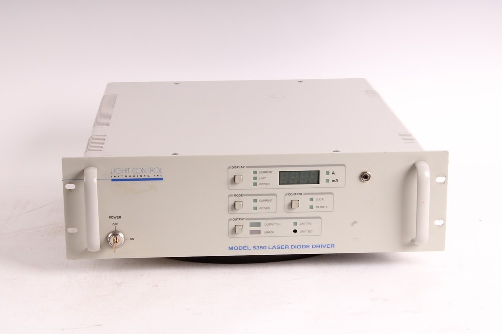 Light Control Instruments Model 5350 Laser Diode Driver Missing Adjustment W/Key