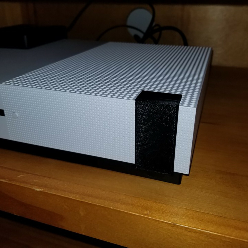 Microsoft Xbox One S Power Button Blocker Guard Press Proof Clip Stop LED System