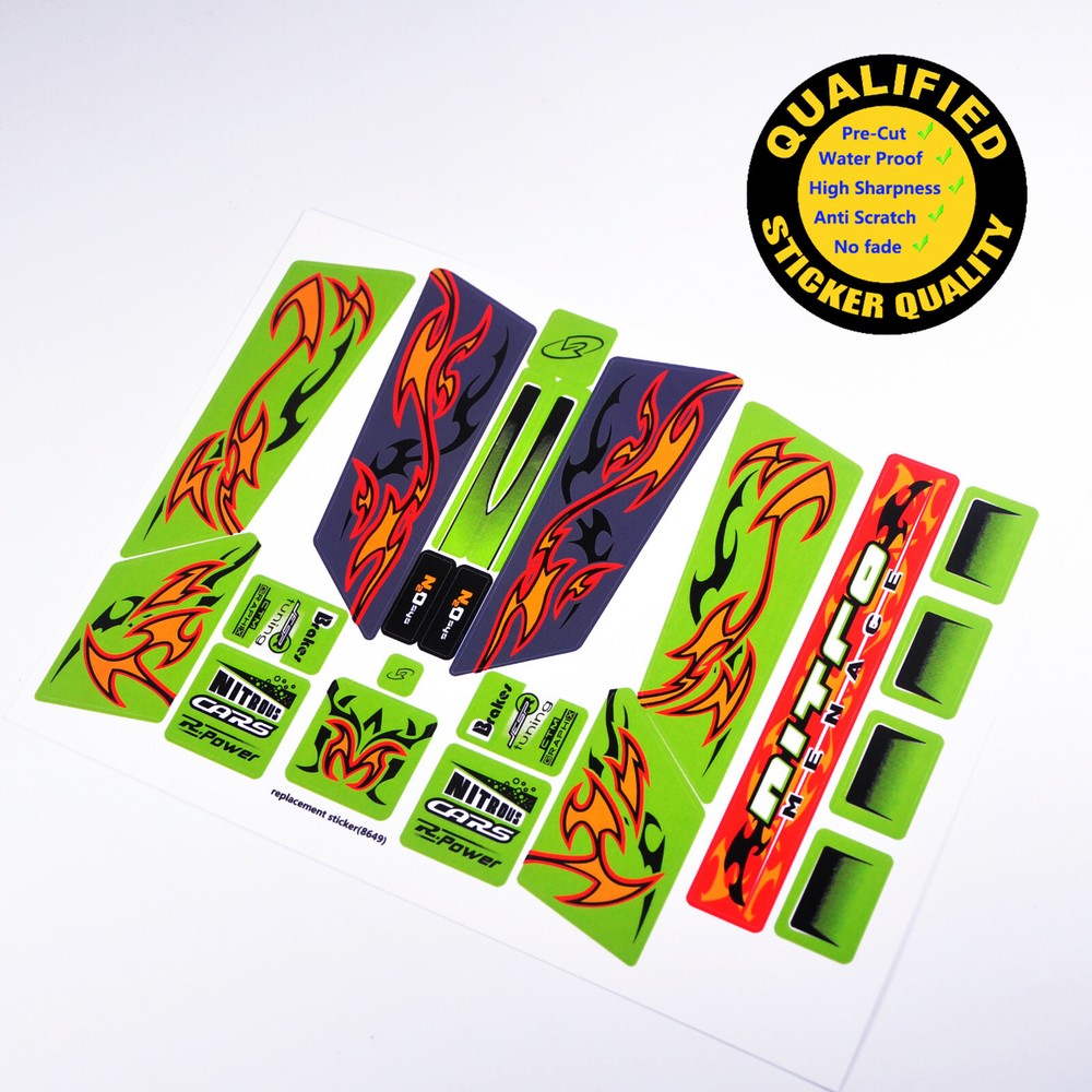 Replacement sticker for set 8649 Precut sticker