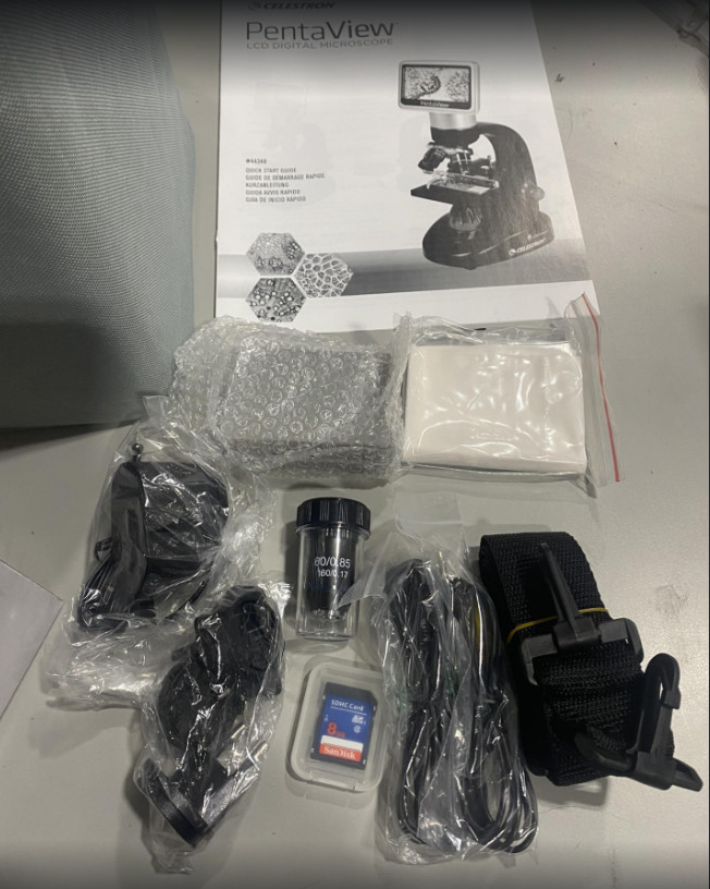 Celestron PentaView LCD Digital Microscope, As Pictured Excellent