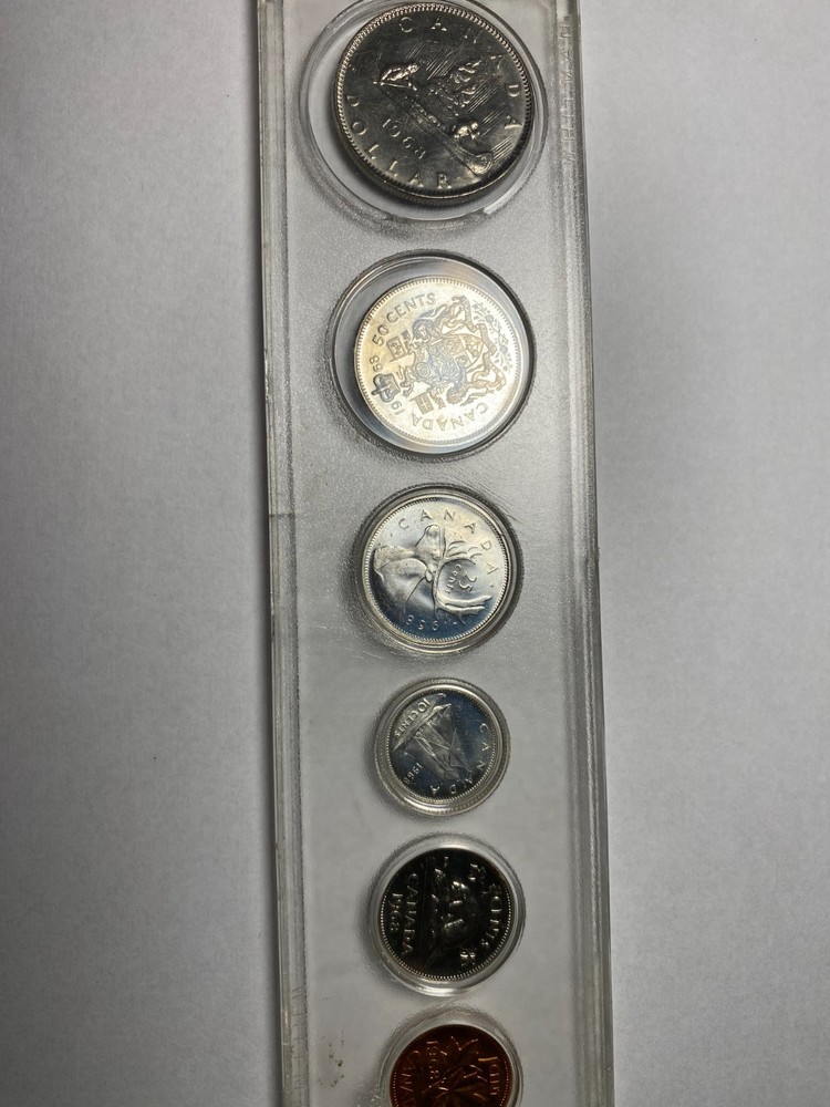 CANADA six coin set 1968