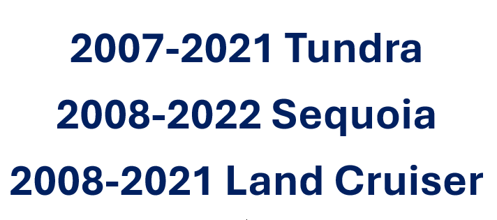 Toyota Tundra, Land Cruiser, Sequoia Drive Belt & Tensioner Kit GENUINE OEM PART