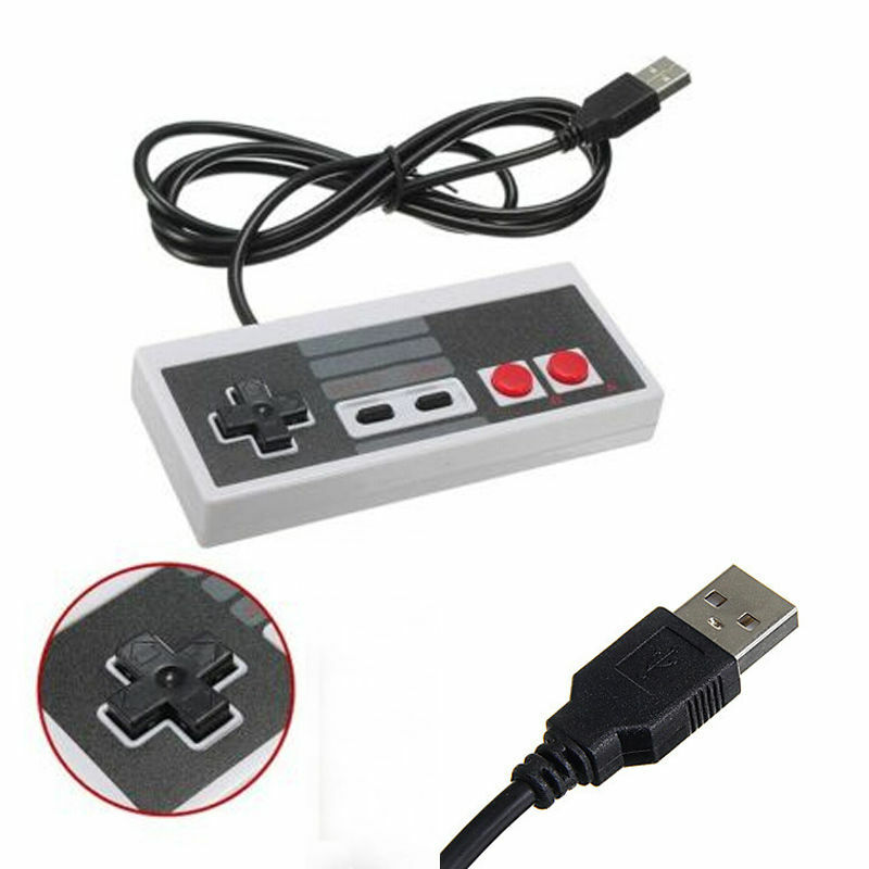 USB Wired N64 / SNES / NES Gaming Controller Gamepad Joystick For PC LAPTOP MAC