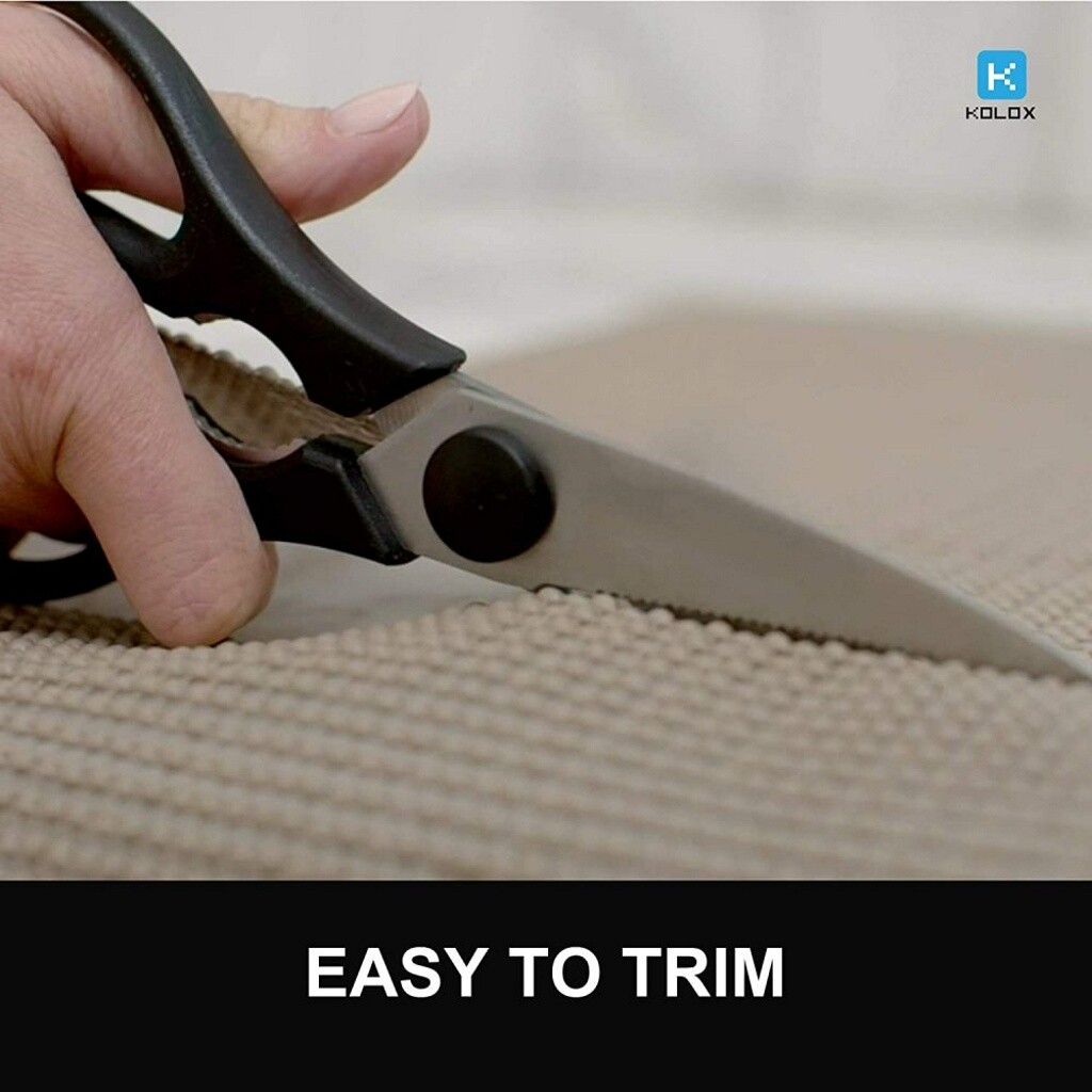 Non-Slip Grip Mat Roll Rubber Shelf Drawer Liner Table Kitchen Cupboard USA