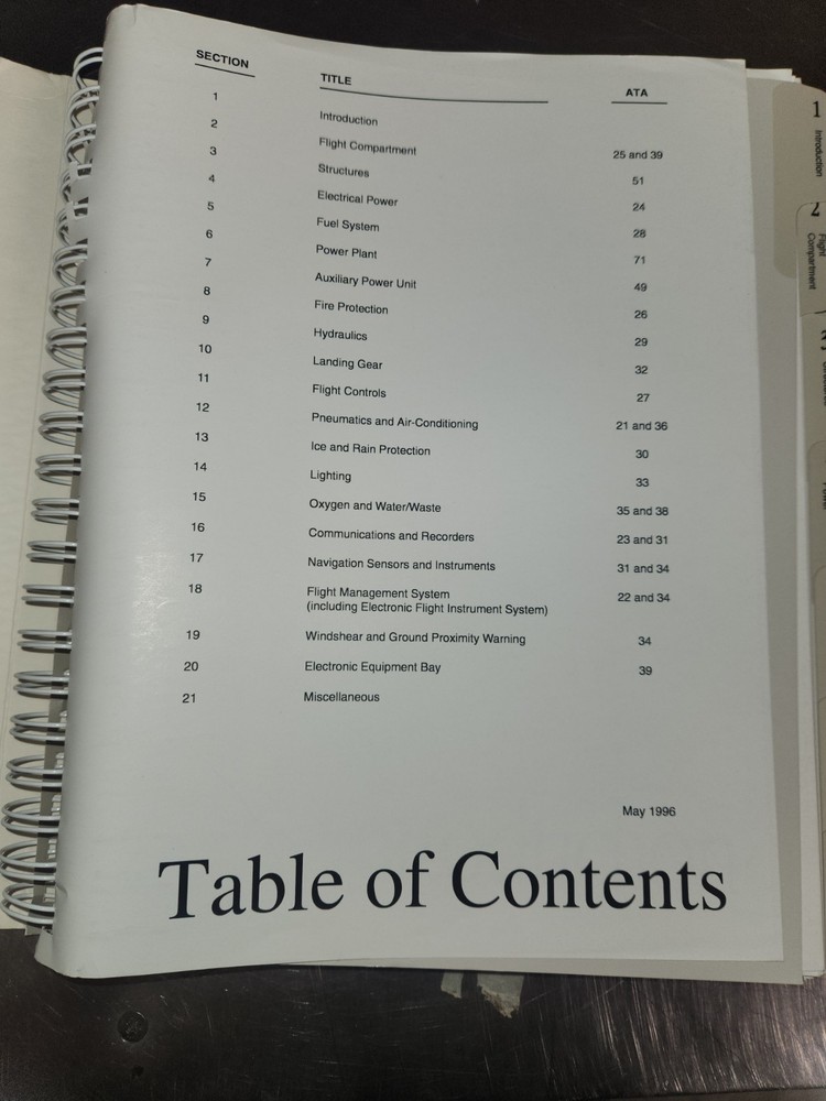 Boeing 737 Systems Maintenance Training Manual