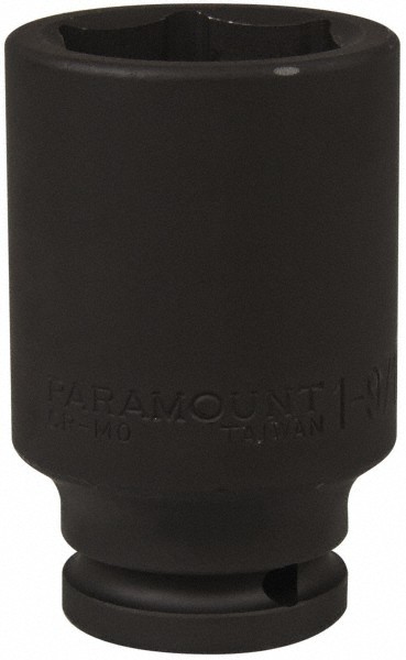 Paramount 1-9/16" Deep Impact Socket, 3/4" Drive, 6 Points, 3-35/64" OAL