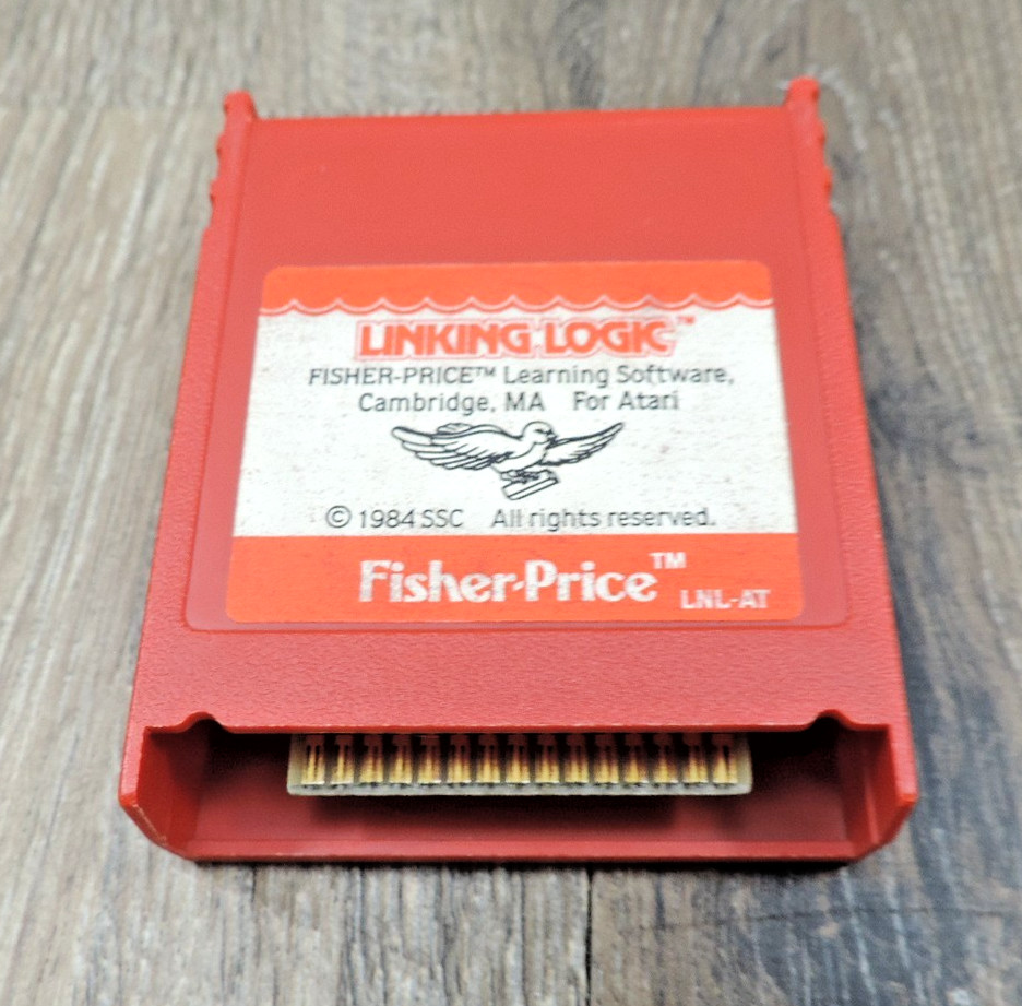 Fischer Price Linking Logic LNL-AT 1984 Untested