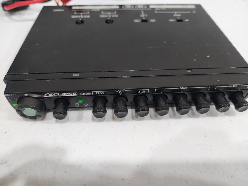 Eclipse EQ1000 Old School Car Equalizer Pre Amp eq1000