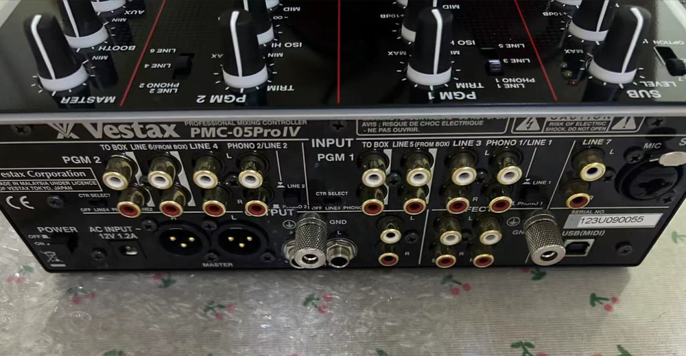 1pcs Vestax PMC-05ProIV Mixing Console