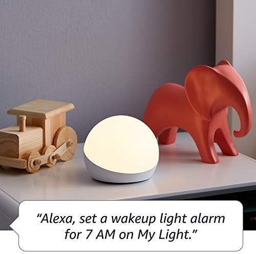Multicolor smart lamp, Works with Alexa