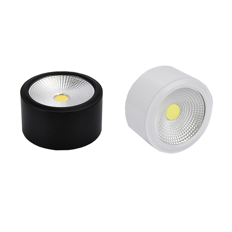 Dimmable/N LED Ceiling Light COB Chipset Lamp Fixture Downlight Surface Mounted