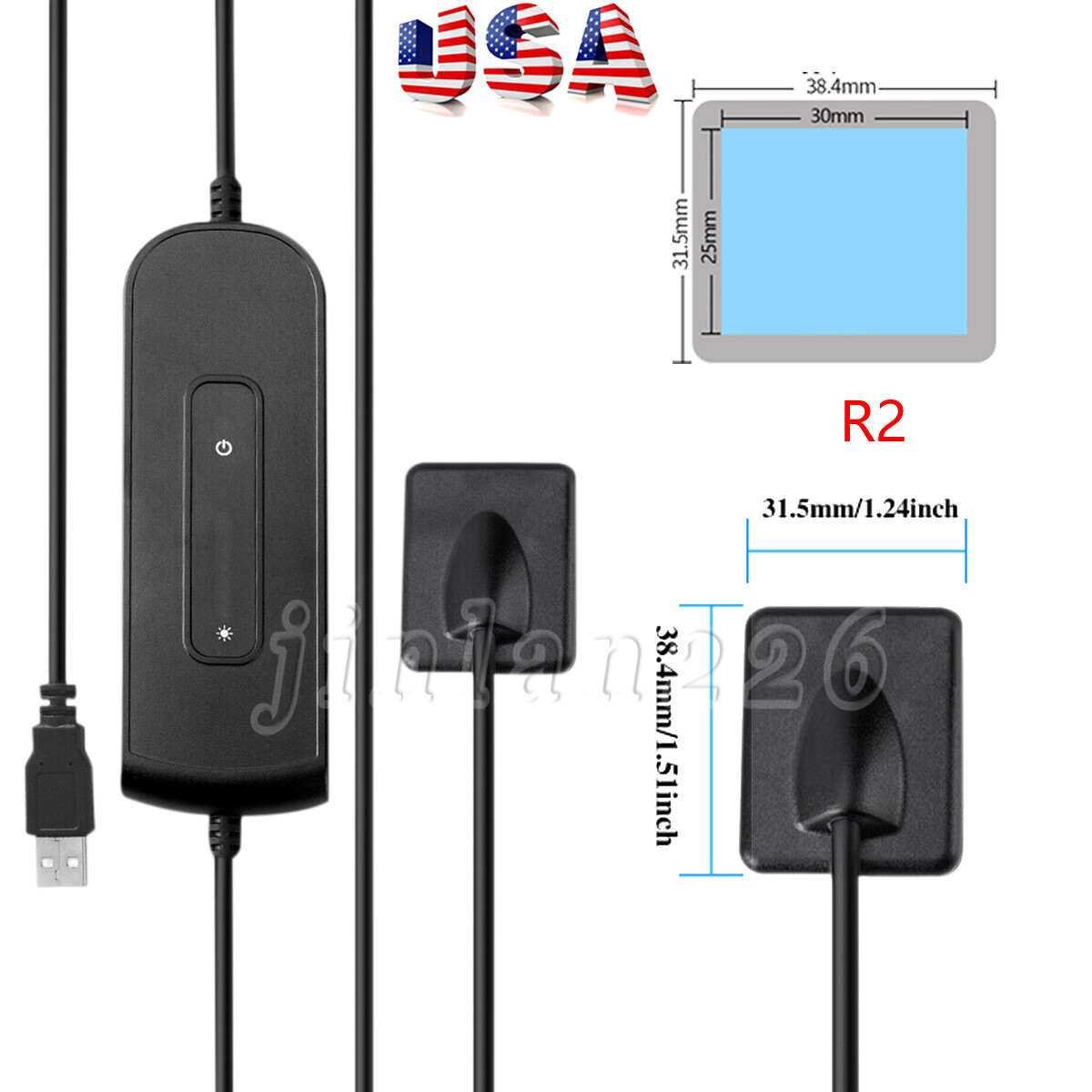 Intra Oral Rayos X Dental ray Sensor With SoftwareImage Sensor Size 2