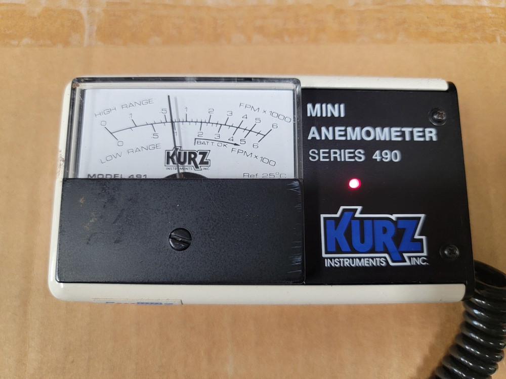 Kurz Mini Anemometer Series 490 model 491