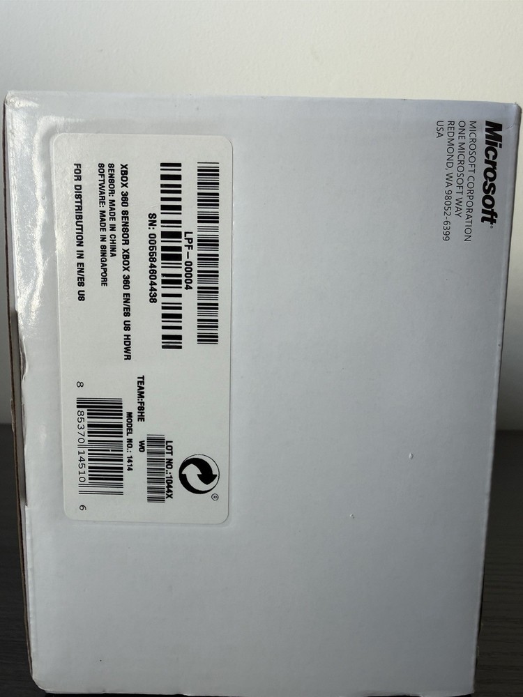 Xbox 360 Kinect Sensor Model 1414 Motion Camera Tested Working