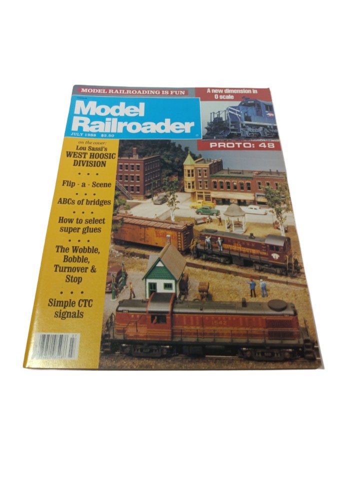 Model Railroader Magazine (July, 1988)