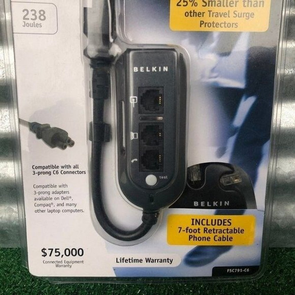 Belkin notebook travel surge protector