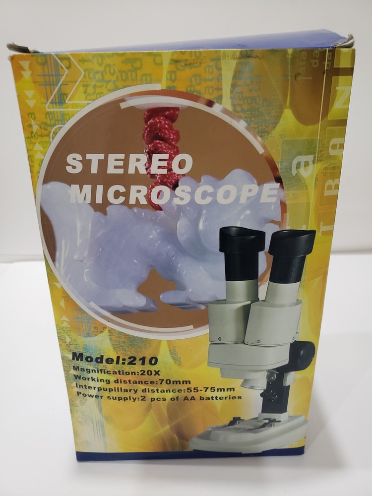 Stereo Microscope by Doma Model 210 Magnification 20X