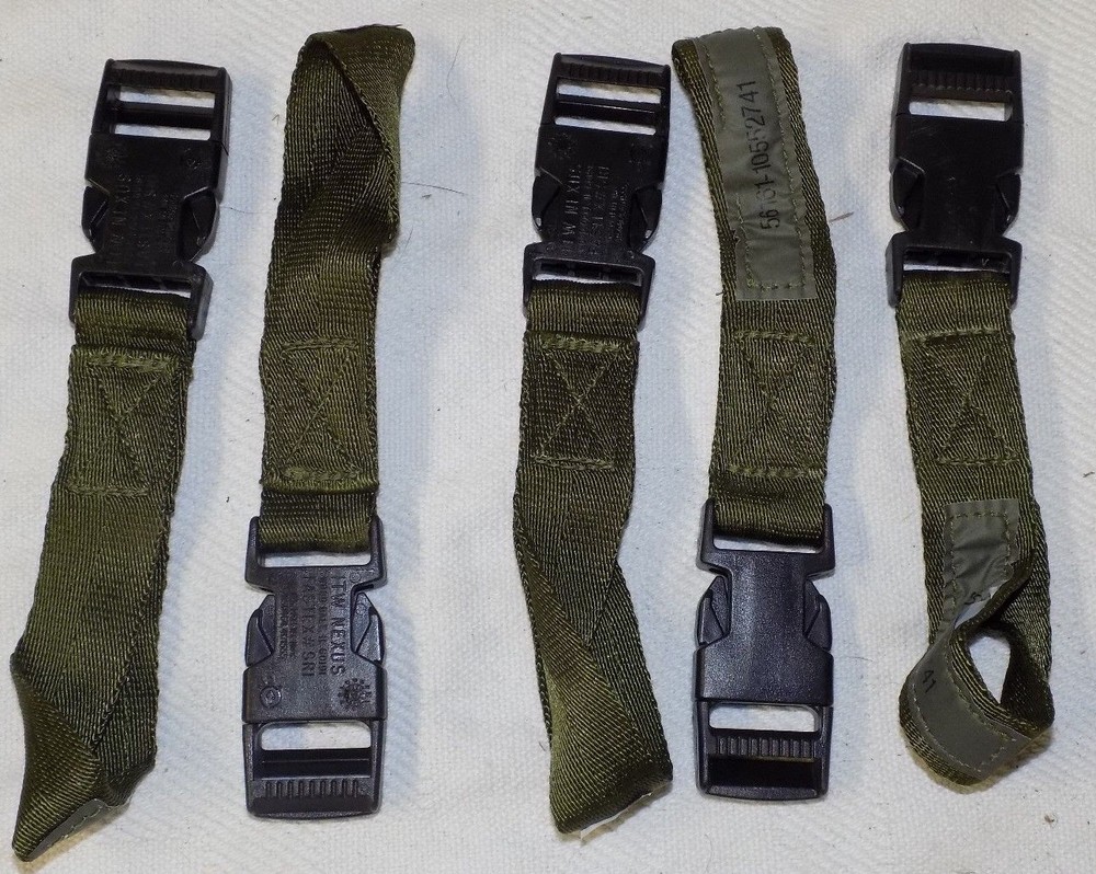 5pc OD Belt Keeper MOLLE Replacement Ruck Adapter Side Adapter Webbing Clip USGI