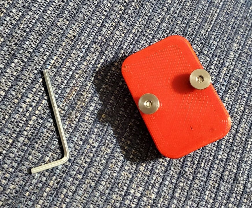 RED Minelab Equinox 600/800 Control Box Removable Quick Release