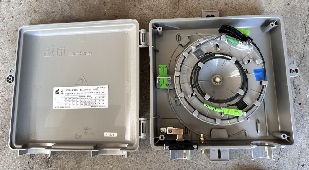 Network Interface Devices Slack Nid Tii 506R W/100ft Spool Installed New -